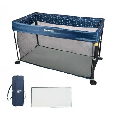 Lit Parapluie Easy Clip - Facile à Plier Et Déplier - Lit Léger Et Avec Sac De Transport 60x120