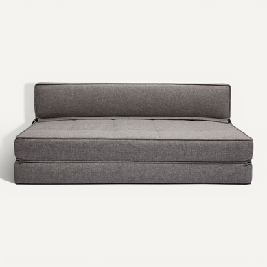 Chauffeuse 2 Places Convertible En Tissu Taupe Katy Chauffeuse 2 Places Convertible En Tissu Taupe Katy