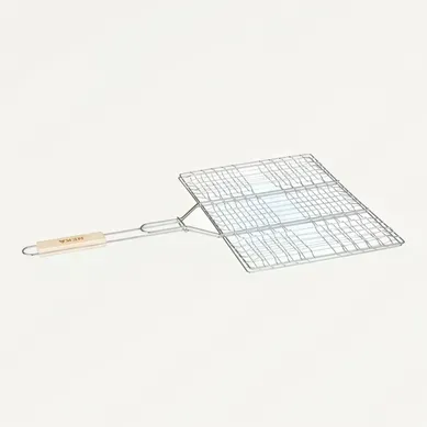 Grille Barbecue Double - 30 X 40 Cm - Métal Grille Barbecue Double - 30 X 40 Cm - Métal