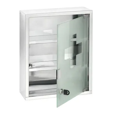 Armoire à Pharmacie - Acier - 30 X 40 Cm