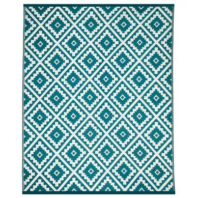 Tapis Extérieur Bahamas Bleu Canard 270 X 370 Cm Tapis Extérieur Bahamas Bleu Canard 270 X 370 Cm