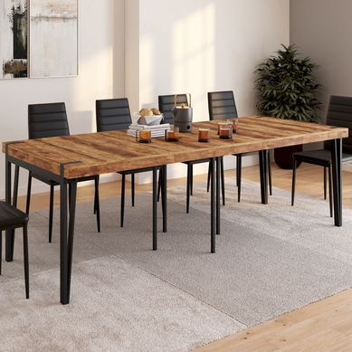 Table Console Extensible Austria 10 Personnes 235 Cm Design Industriel Table Console Extensible Austria 10 Personnes 235 Cm Design Industriel