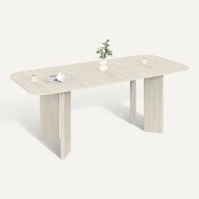 Table À Manger Extensible Rectangulaire Arrondie Capucine 6-10 Personnes 4 Pieds Design Arrondi Faço Table À Manger Extensible Rectangulaire Arrondie Capucine 6-10 Personnes 4 Pieds Design Arrondi Faço