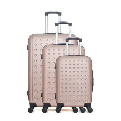 Set De 3 Valises Abs Taurus 4 Roues
