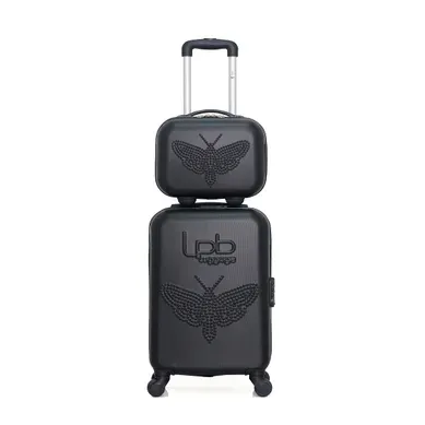 Set De 2 Valises Francette-h 50 Cm 4 Roues