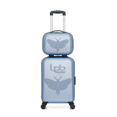 Set De 2 Valises Francette-h 50 Cm 4 Roues