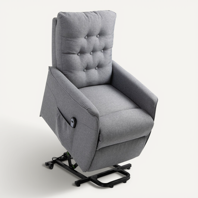 Fauteuil De Relaxation électrique Fauteuil Releveur Inclinable Avec Repose-pied Ajustable Lin Fauteuil De Relaxation électrique Fauteuil Releveur Inclinable Avec Repose-pied Ajustable Lin