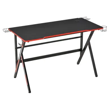 Bureau Gaming Racing Bracket Supports Plateau Texture Carbone Bureau Gaming Racing Bracket Supports Plateau Texture Carbone