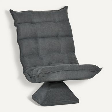 Fauteuil Relax Pivotant Inclinable Tissu Velours Microfibre Fauteuil Relax Pivotant Inclinable Tissu Velours Microfibre
