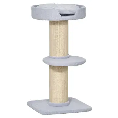 Arbre À Chat Avec Griffoir Centre D'activités 2 Plateformes Coussin Arbre À Chat Avec Griffoir Centre D'activités 2 Plateformes Coussin