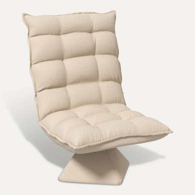 Fauteuil Relax Pivotant Inclinable Tissu Velours Microfibre Fauteuil Relax Pivotant Inclinable Tissu Velours Microfibre