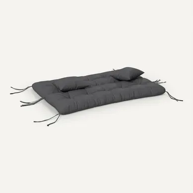 Ensemble De 4 Coussins D'extérieur Assise Dossier 2 Oreillers Balancelle