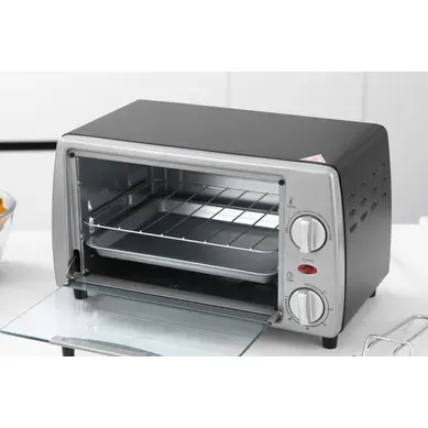 Mini Four électrique 750w 10l - Grille, Plateau - 100-230°c, Timer Mini Four électrique 750w 10l - Grille, Plateau - 100-230°c, Timer