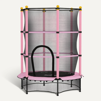 Trampoline Enfant D.1,4 X 1,9h M Filet De Sécurité Couvre-ressorts