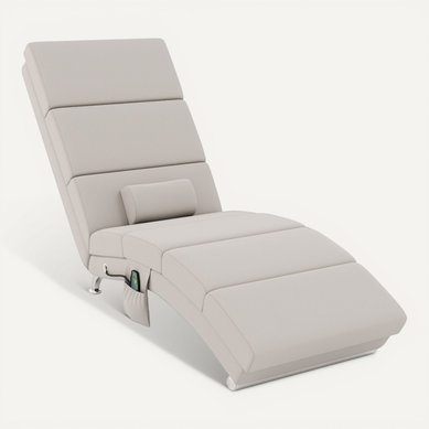 Fauteuil Relax Massant Chauffant Design Métal Chromé Tissu Fauteuil Relax Massant Chauffant Design Métal Chromé Tissu