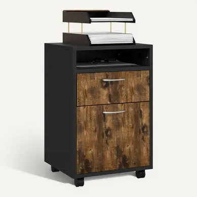 Caisson De Bureau Tiroir Placard Niche Panneaux Particules