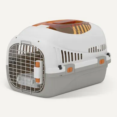 Caisse De Transport Chat Et Chien Max. 4kg Gamelle Intégrée Caisse De Transport Chat Et Chien Max. 4kg Gamelle Intégrée
