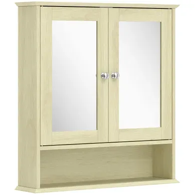 Armoire Miroir Murale Double Porte étagère Armoire Miroir Murale Double Porte étagère