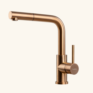 Robinet Douchette Luisina Inox Massif Pvd Cuivre Lena Robinet Douchette Luisina Inox Massif Pvd Cuivre Lena