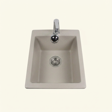 Evier Sous Plan Céramique Gris Taupe Felix 1 Bac 410x505 Mm