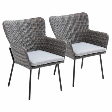 Lot De 2 Fauteuil De Jardin Rond En Osier Lot De 2 Fauteuil De Jardin Rond En Osier