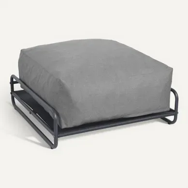 Pouf Pour Salon De Jardin Modulable Avec Structure Gris Mixi Pouf Pour Salon De Jardin Modulable Avec Structure Gris Mixi