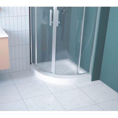 Receveur De Douche Cera 2 - 90 X 90 Cm - Quart De Cercle Receveur De Douche Cera 2 - 90 X 90 Cm - Quart De Cercle