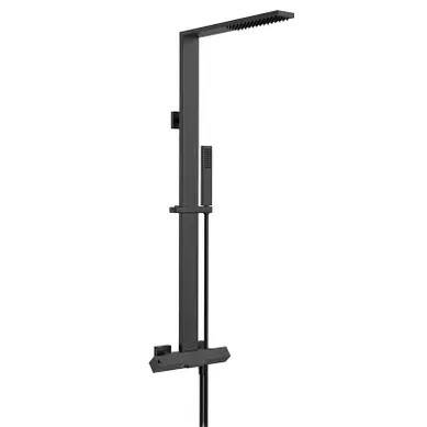 Colonne De Douche Noire Showera Black Colonne De Douche Noire Showera Black