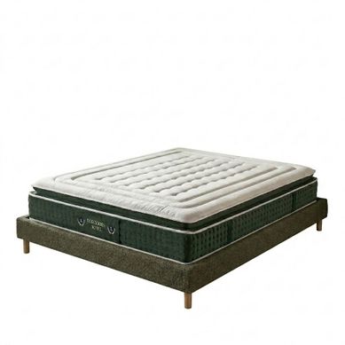 Ensemble Lit Déco Vert Et Matelas Hôtelier émeraude 140x190 - Tissu Bouclette Et Mémoire De Forme Ensemble Lit Déco Vert Et Matelas Hôtelier émeraude 140x190 - Tissu Bouclette Et Mémoire De Forme
