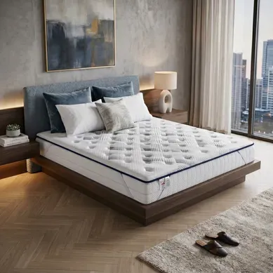 Surmatelas 140x190 Cm Everest Rafraîchissant - Mémoire De Forme - Tissu Cool Fabric Surmatelas 140x190 Cm Everest Rafraîchissant - Mémoire De Forme - Tissu Cool Fabric