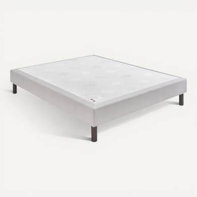 Sommier Confort Médium Nature Gris Souris 120x190