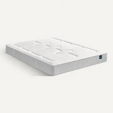 Matelas mousse 160x200 cm BULTEX GRADUEL 2 ép.24 cm Matelas mousse 160x200 cm BULTEX GRADUEL 2 ép.24 cm vue 3/4
