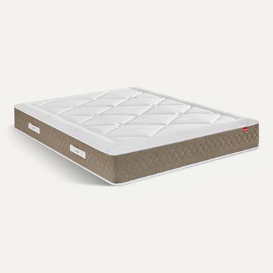 Matelas ressorts 140x190 cm avec mémoire de forme NEREIDE ép.28 cm vue 3/4