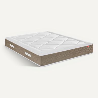 Matelas ressorts 160x200 cm avec mémoire de forme NEREIDE ép.28 cm vue 3/4