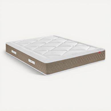 Matelas ressorts 140x200 cm avec mémoire de forme NEREIDE ép.28 cm vue 3/4
