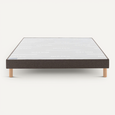 Sommier Déco Tapissier Vigoroso Marron 2x80x190 Sommier Déco Tapissier Vigoroso Marron 2x80x190
