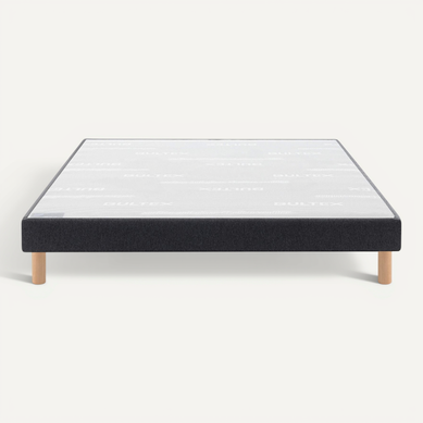 Sommier Déco Tapissier Vigoroso Gris Foncé 2x80x190 Sommier Déco Tapissier Vigoroso Gris Foncé 2x80x190