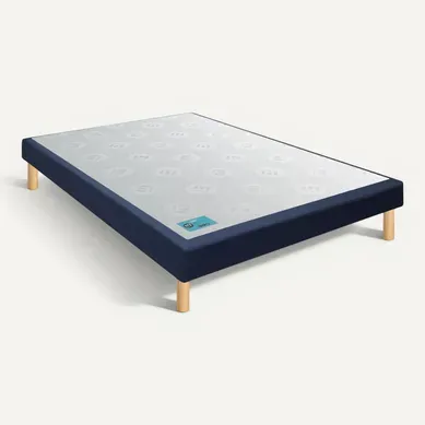 Sommier Tapissier Pencil Medium Bleu Nuit 160x190 Sommier Tapissier Pencil Medium Bleu Nuit 160x190