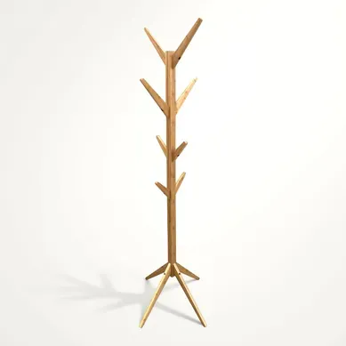 Pakita - Portemanteau "arbre" Sur Pieds Naturel