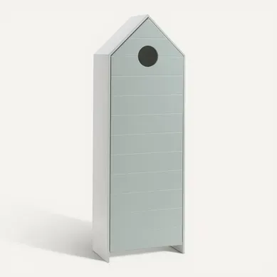 Havre - Armoire Cabane De Plage Vert Menthe 1 Porte