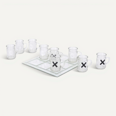 Jeu Du Morpion à Boire En Verre - Katty