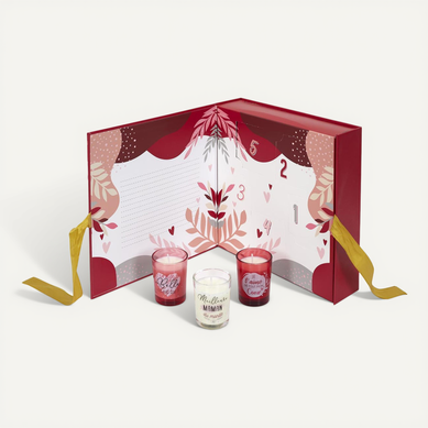 Coffret Cadeau Calendrier 5 Bougies Parfumées Spécial Maman - 5days