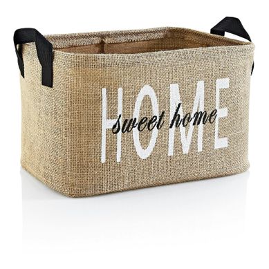 Panier De Rangement En Jute – Home Sweet Home