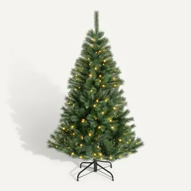 Sapin De Noël Illuminé Canada H180 Cm