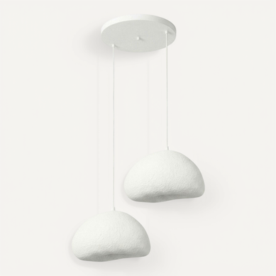 Suspension Cuisine Blanche Design Organique 2 Abat-jour 74 Cm Noxis Suspension Cuisine Blanche Design Organique 2 Abat-jour 74 Cm Noxis