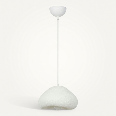 Suspension Blanche Design Organique 1 Abat-jour 32 Cm Noxis Suspension Blanche Design Organique 1 Abat-jour 32 Cm Noxis