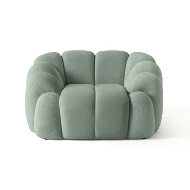 Fauteuil De Salon Vert Sauge Design Arrondi Onda Fauteuil De Salon Vert Sauge Design Arrondi Onda