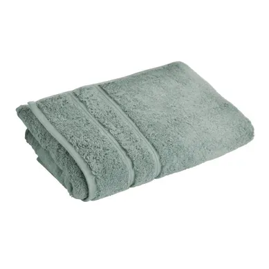 Serviette De Toilette 50x100 Vert De Gris En Coton Serviette De Toilette 50x100 Vert De Gris En Coton