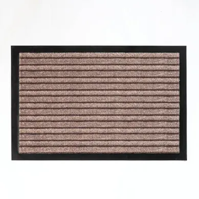 Tapis Antipoussières Beige Ficelle En Textile Tapis Antipoussières Beige Ficelle En Textile