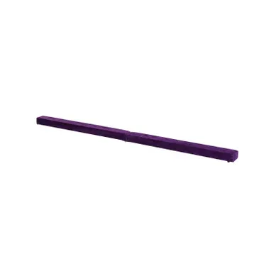 Poutre De Gymnastique Pliable Katelyn En Daim Violet Poutre De Gymnastique Pliable Katelyn En Daim Violet